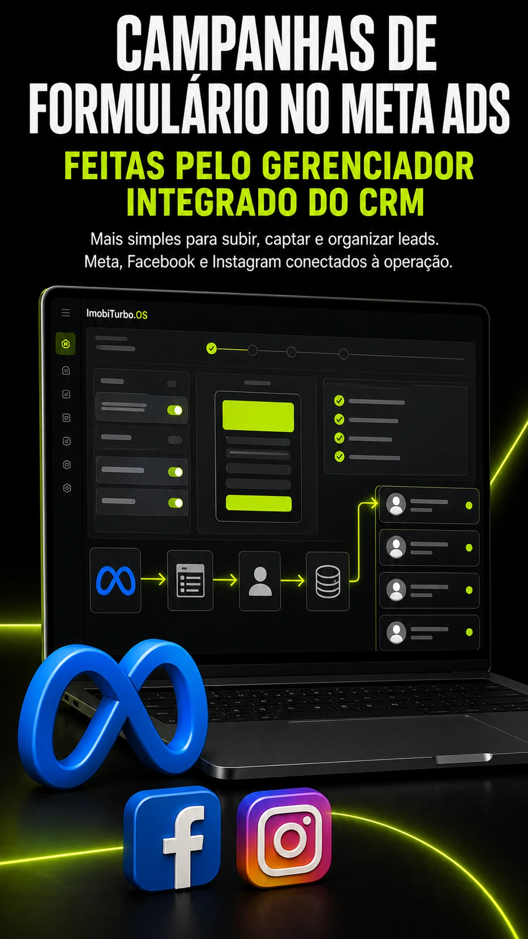 Imobiturbo.OS conecta CRM, anúncios e follow-up